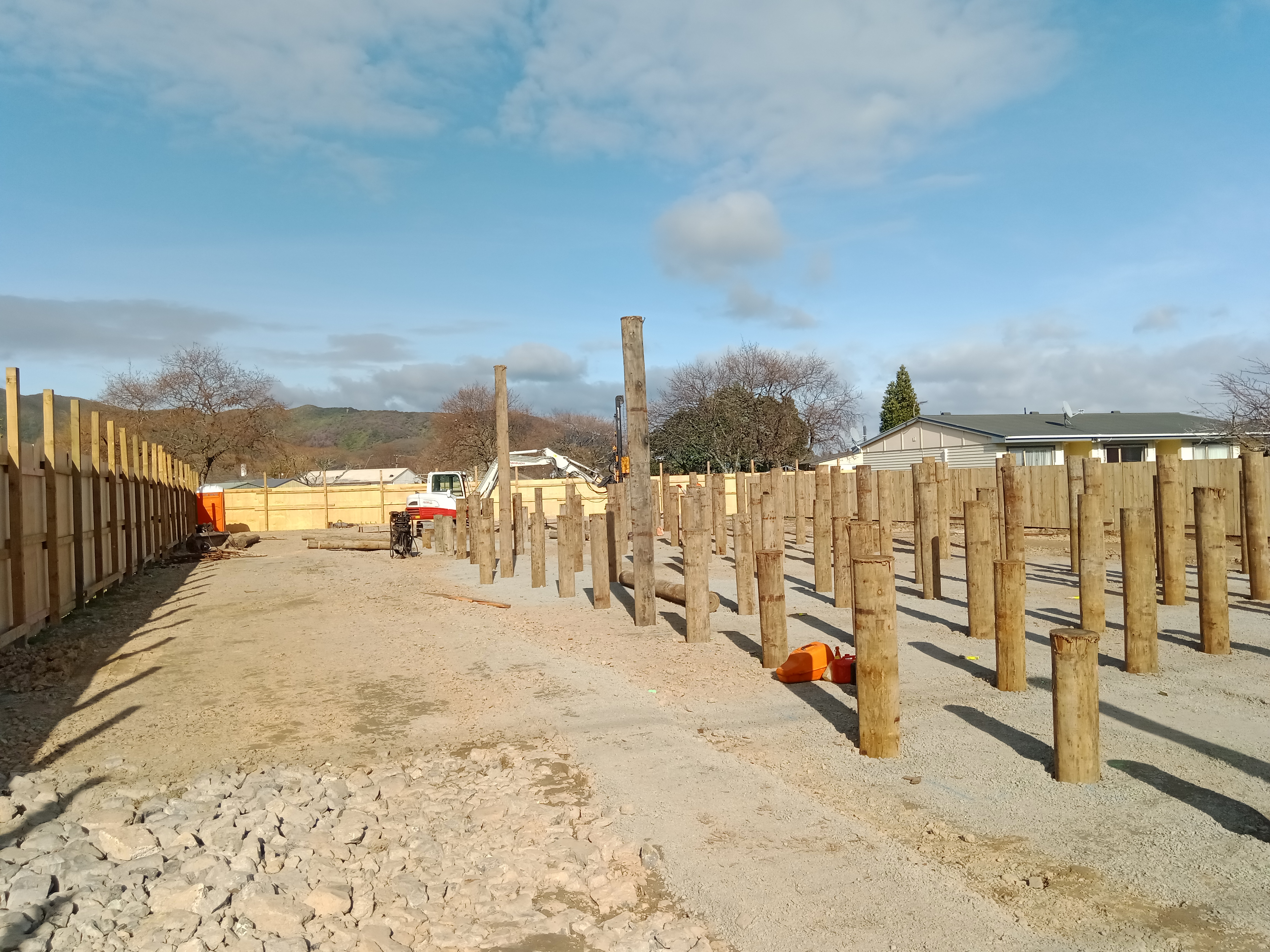 Piling at Hollard Grove 2